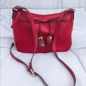 Liz claiborne red purse